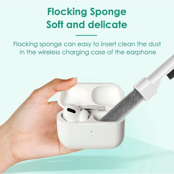 Earbuds Cleaning Pen Kit Compatible Airpods Bluetooth Earbuds Cleaning Putty - Picture 6 of 7